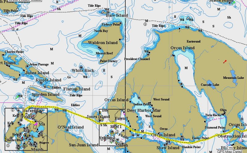 On Saturday, Strait Shot and Surf Scoter run the gut through the San Juans, home ...