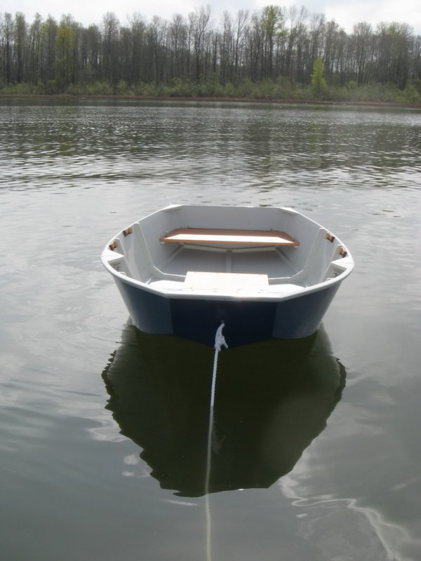 Boy, this thing is light on the water, no?