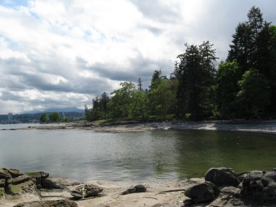Eastern shore of Newcastle Island.