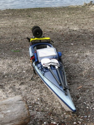 Mystery kayak, next to ...