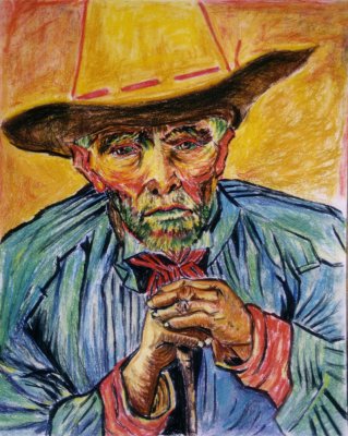Van Goghs Shepherd_pastels