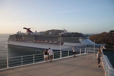 View from Ruby's bridge wing