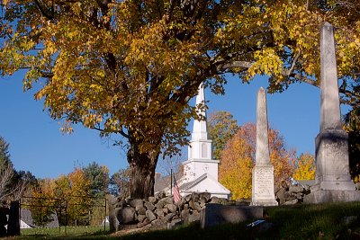 Church &  Village Cememtery, Autumn 2