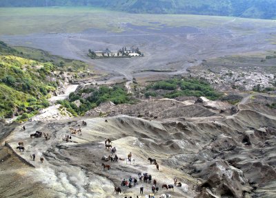 atop of mount bromo