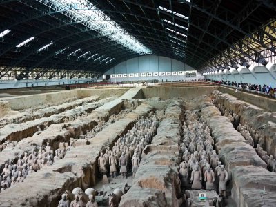 terracotta warriors