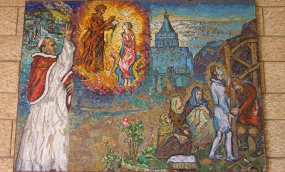 Fresque de la Basilique de l'Annonciation (Nazareth)