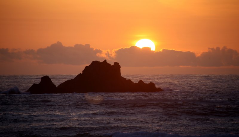 REDWOODS NATIONAL PARK SUNSET - SPRING TRIP TO CAL 2010 (9).JPG