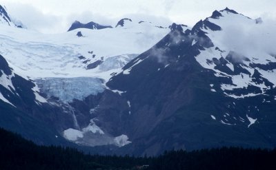 ALASKA - INSIDE PASSAGE - HANGING GLACIER WITH MORAINE B.jpg