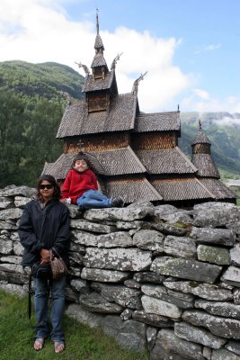 NORWAY - STAVE CHURCH - BORGUND STAVE CHURCH IN BORGUND WITH FAMILY (2).jpg