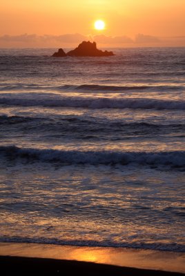 REDWOODS NATIONAL PARK SUNSET - SPRING TRIP TO CAL 2010 (5).JPG