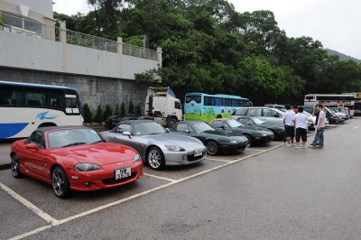 Can you tell me which one is not MX5 among this cars?