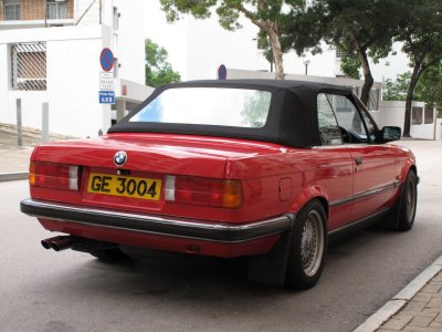 Rear view, not yet washed