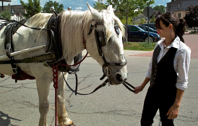 Woman & Horse