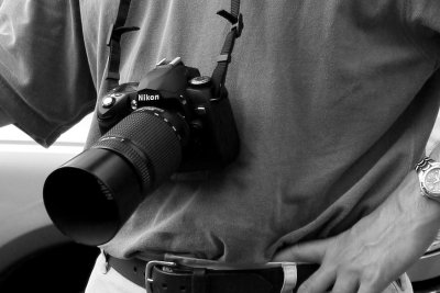 Nikon Man - 100 percent crop