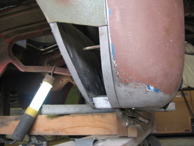 Lower corner patch