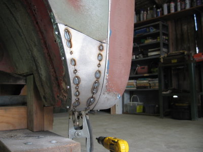 Lower corner patch