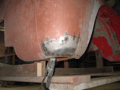 Lower corner patch