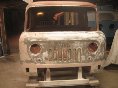 Cab almost ready for high build primer