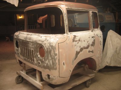 Cab almost ready for high build primer