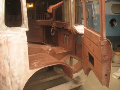 Interior ready for paint