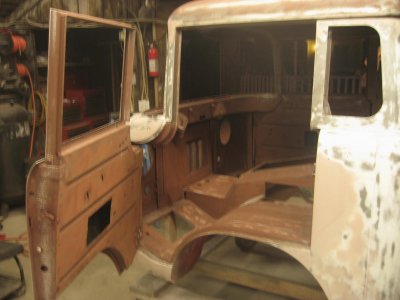 Interior ready for paint