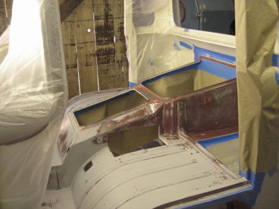 Interior ready for paint