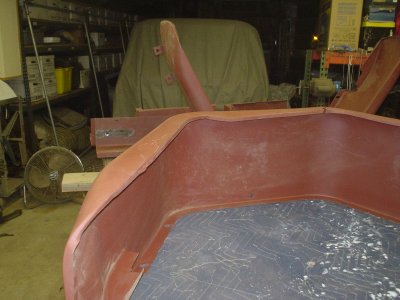 One of the bed fenders before starting metal work