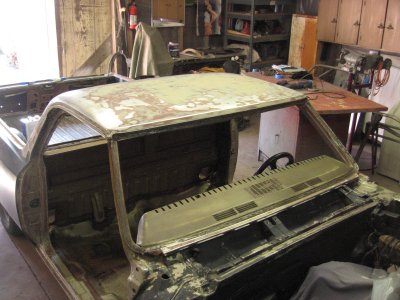 Cab getting ready for primer