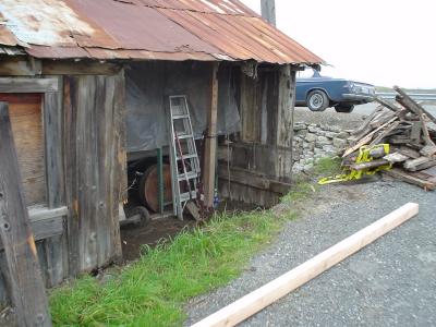 Fixing the barn