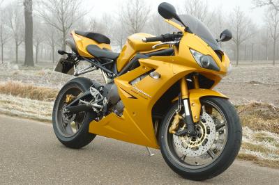 Looks sharp: Triumph Daytona 675
