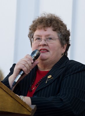 Dr. Ruby Morrison, emcee