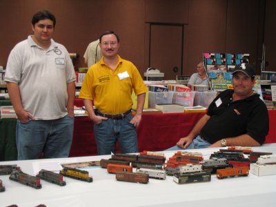 Mike Slater (left), Kenny Young (center) and Brian Strom (seated)