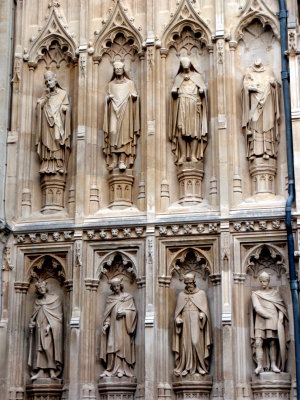 Cantebury Cathedral - Exterior Statues