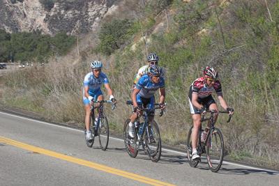 Tour De California Stage 5 leaders group