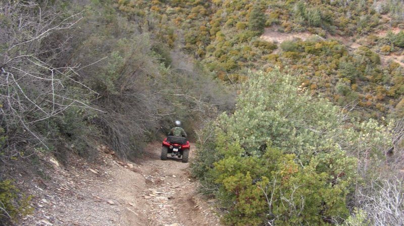 Switchback Road West of Mine