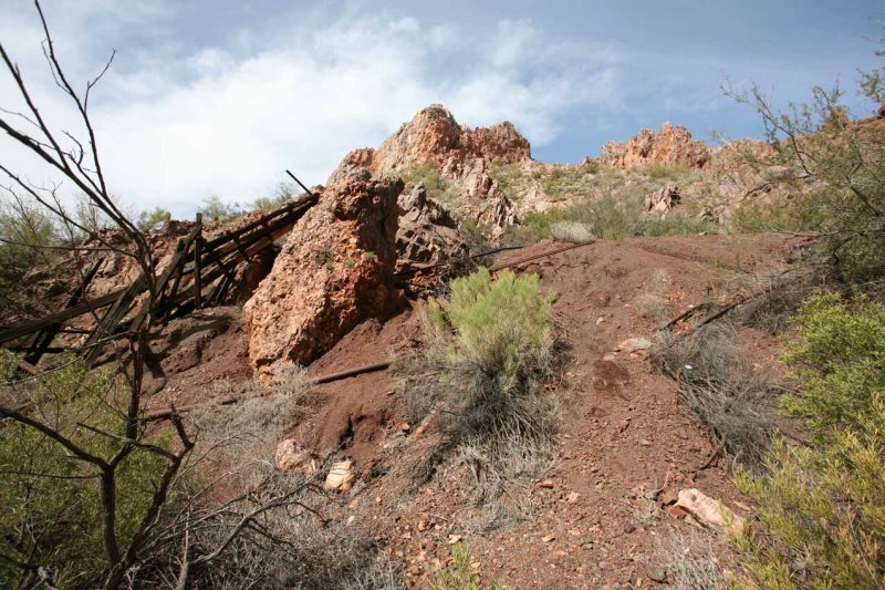 A Route for Bringing the Ore from the Mine