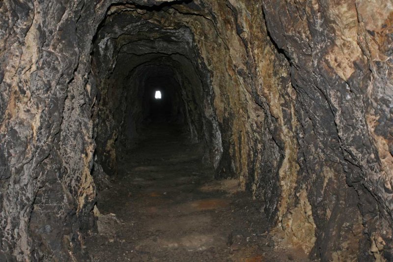 Looking Back at Main Shaft Opening