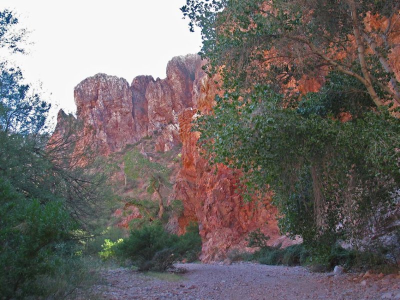 Nearing Entrance to Martinez Canyon
