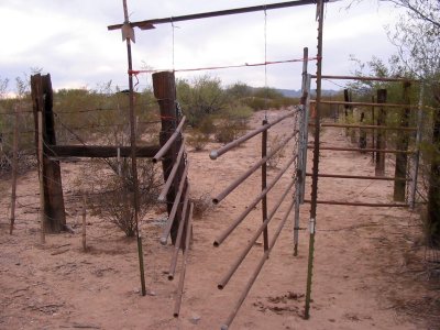One-Way Cattle Gate