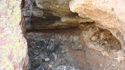 Large Obsidian Outcrop