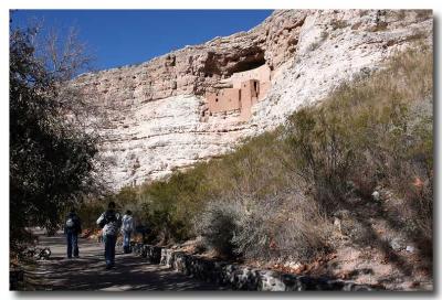 First Glimpse of Cliff Dwellings