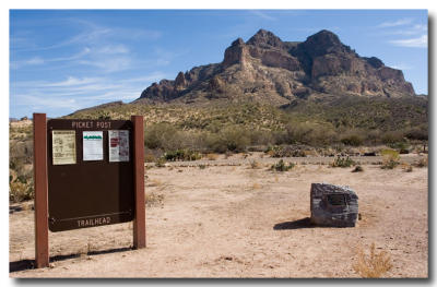 Picketpost Mountain Hike in Arizona
