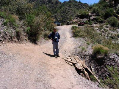 Road Continues to Erode - A Dangerous Tippy Spot