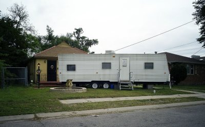 FEMA trailer.