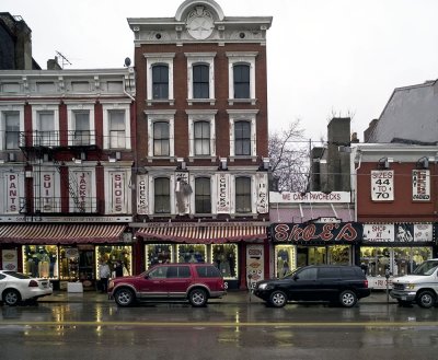 Smittys exterior view, February 2009.