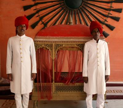 Guards, City Palace Museum, Jaipur.