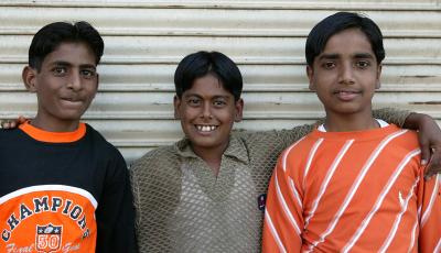 Three friends, Jaipur.