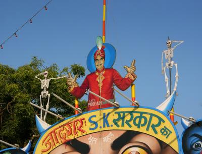 Amusement ride, Camel fair, Pushkar.