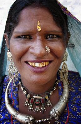 Gypsy woman, Pushkar.