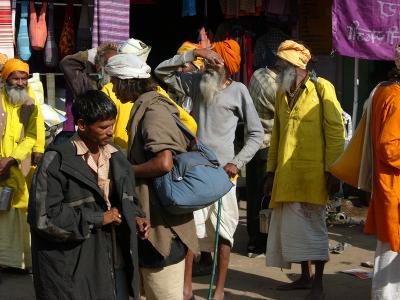 Pilgrims in Pushkar.
